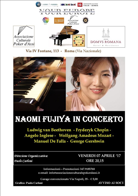 Naomi Fujiya in Concerto